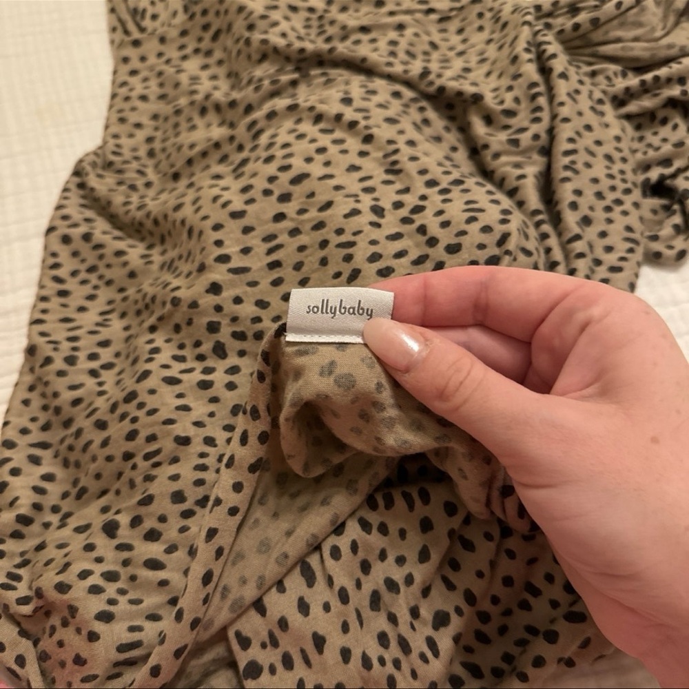 Solly Baby Leopard Spotted Print